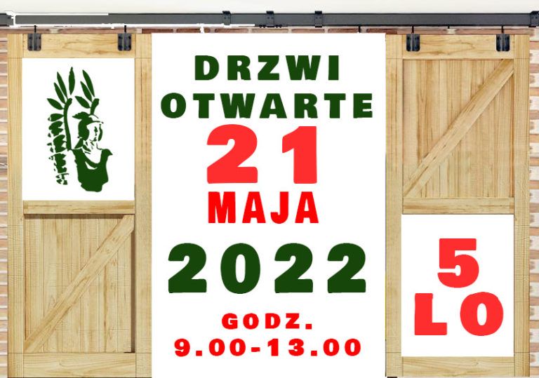 “DRZWI OTWARTE” – w związku z przedłużeniem do 15 maja alertu trzeciego stopnia CHARLIE oraz drugiego stopnia alarmowego BRAVO Drzwi Otwarte Sobieskiego  odbędą się 21 maja 2022 roku.